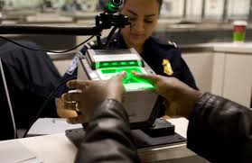 Identificazione biometrica aeroporto USA
