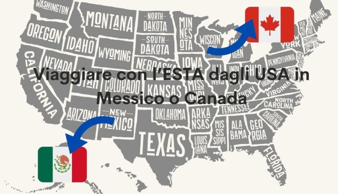 Viaggiare con l'ESTA in Canada e Messico