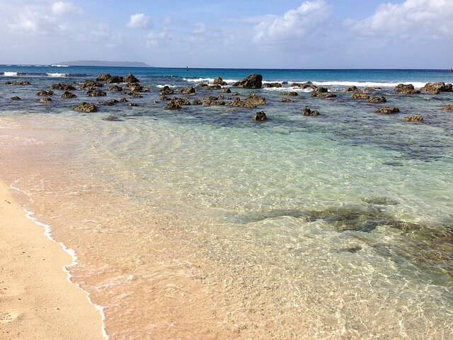 Spiaggia dell'Isola di Guam