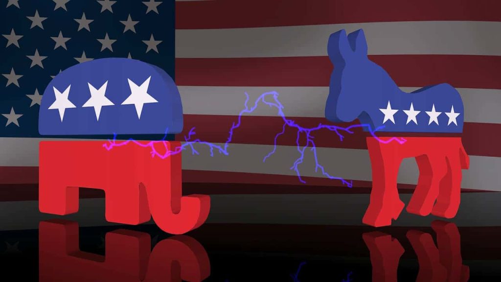Repubblicani contro democrati negli USA