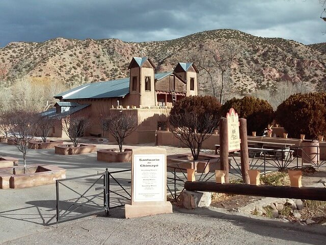 Chiesa nel Santuario Chimayo nel Nuovo Messico